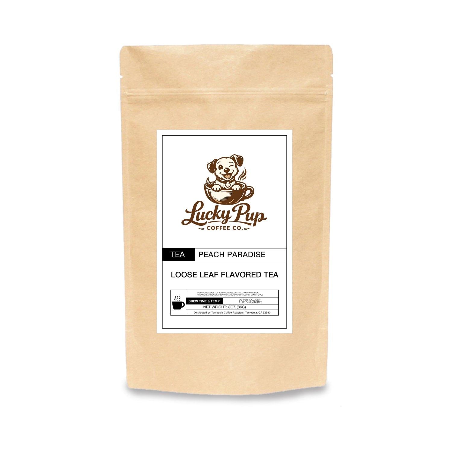 Peach Paradise – Lucky Pup Coffee Co.